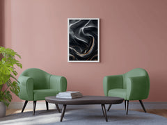 Luxury Texture Black & White Wall Art