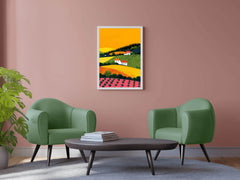 Beautiful Rural Painting In Summer - beink online art store