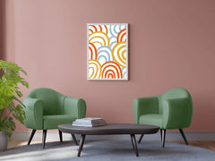 Colored Circles Wall Art