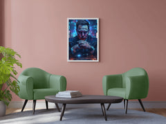 3D Image of Elon Musk Wall Art