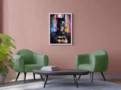 Painting of Batman-The iconic DC Comics Superhero