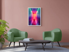 Multicolor LED Room Abstract Wall Art