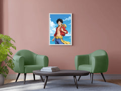 Monkey D. Luffy Anime Wall  Art