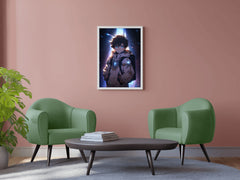 Anime Boy In Space  Wall Art