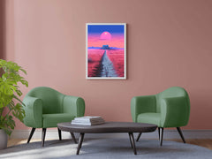 Pink Dream Farm Wall Art - beink online art store