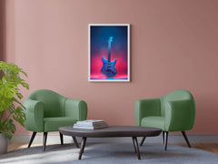 Jazz Electric Guitar Wall Art