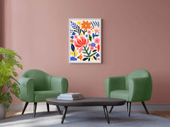 Painting Different Colored Flowers - beink online art store