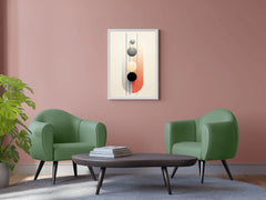 Geometric Shapes Circle Abstract Wall Art