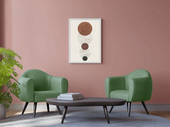 Geometric Circular Abstract Wall Art