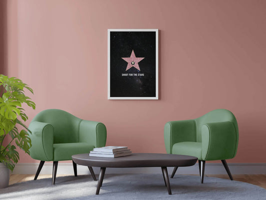 Hollywood Walk of Fame Star Los Angeles Wall Art - beink online art store