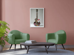 JSA Model Electric Guitar Wall Art