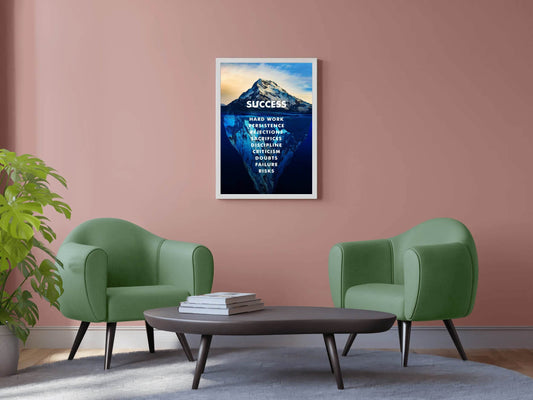 Success Path Motivational Wall Art - beink online art store