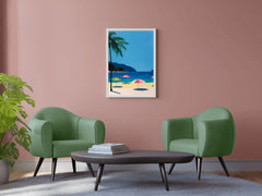 Summer Vibes Modern Wall Art