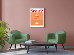 Spritz Cocktail In Glass Wall Art