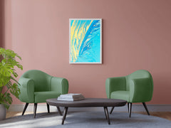 Water Waves Abstract Wall Art