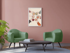 Vixie Cocktail Party Wall Art