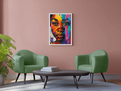 African Woman Wall Art