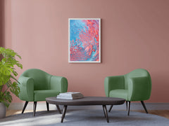 Liquid Waves Abstract Wall Art