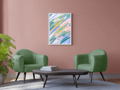 Mixed Color Painting Wall Art