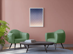 Check Pattern Abstract Wall Art