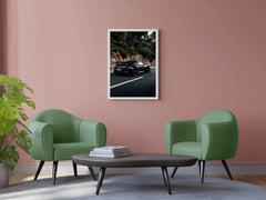 Porsche 911 Carrera Black Wall Art