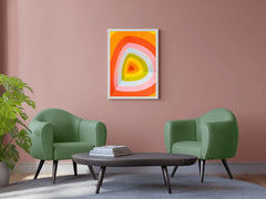 Colorful Paper Abstract Wall Art