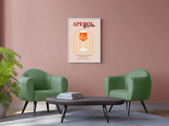 Ice and Orange Cocktail Wall Art