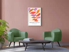 Tropical Leaf Painting Wall Art