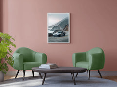 Porsche 911G Silver Wall Art