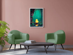 Rainy Day Mood in Anime style Wall Art - beink online art store