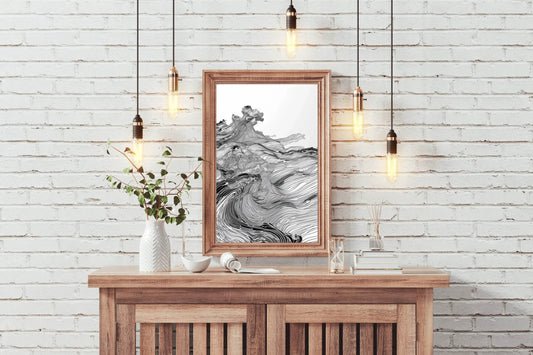 Fluid Dynamicsm Modern Wall Art - beink online art store