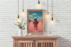 Astronaut diving Wall Art - beink online art store