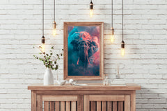 Indian Elephant Animal Wall Art