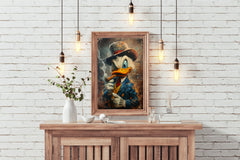 Scroodge McDuck, Dark Edition Wall Art