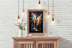 Oil Painting Of Drinking Cup Wall Art