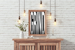 Grind Image Wall Art