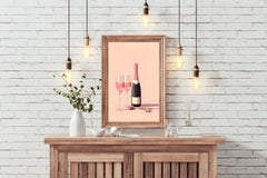 Wine Bottle Wall Art