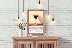 Espresso Martini Wall Art