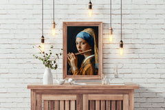 Musician Girl Wall Art