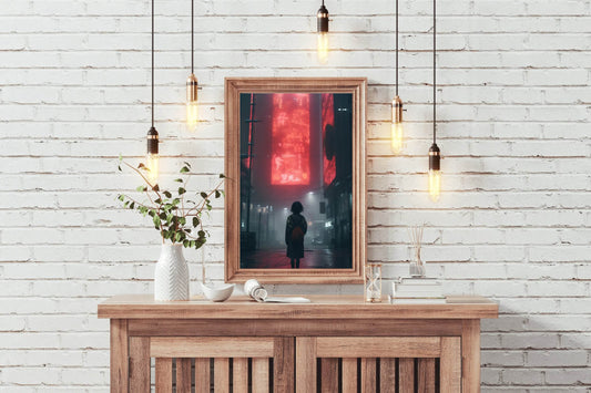 Chinatown At Night Wall Art - beink online art store
