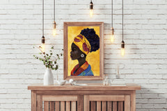 Modern African Women Wall Art