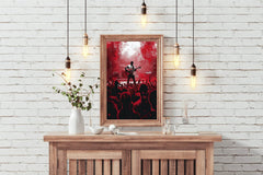 Heavy Metal Music Concert Wall Art - beink online art store
