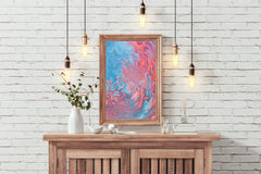 Liquid Waves Abstract Wall Art