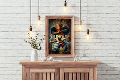 Mickey Noir Wall Art