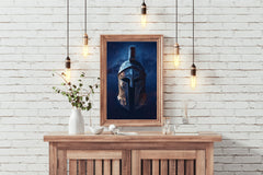 Spartan Helmet Wall Art