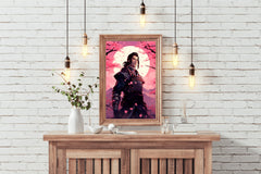 Samurai traditional Anime Wall Art - beink online art store