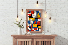 The Mondrian Cats by Tobe Fonseca