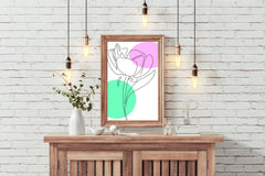 Painting Beautiful Rose Wall Art