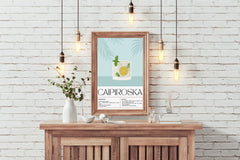 Caipiroska Cocktail Wall Art