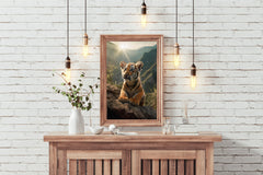 Bengal Tiger Animal Wall Art